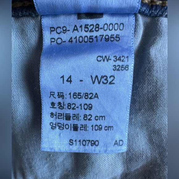 Levi signature cut off style denim shorts in size 14 great condition - Picture 5 of 7